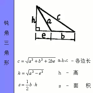 钝角三角形